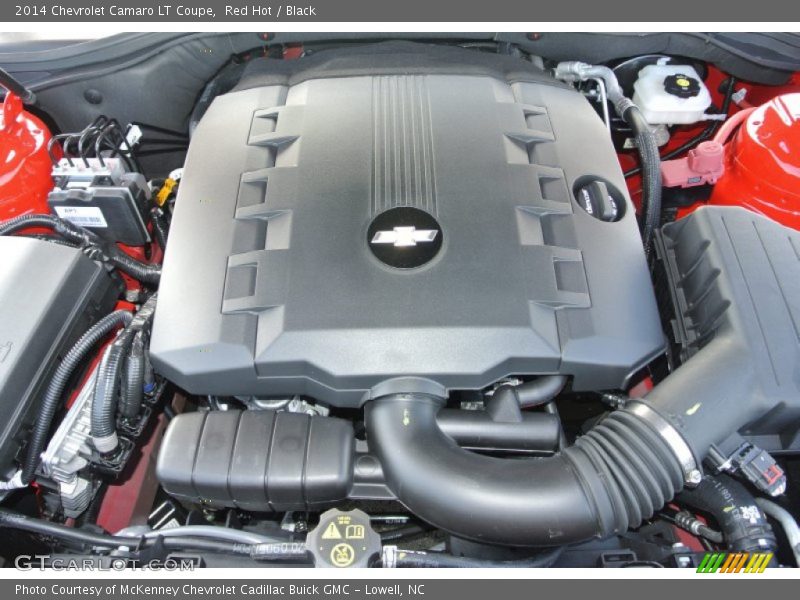 Red Hot / Black 2014 Chevrolet Camaro LT Coupe