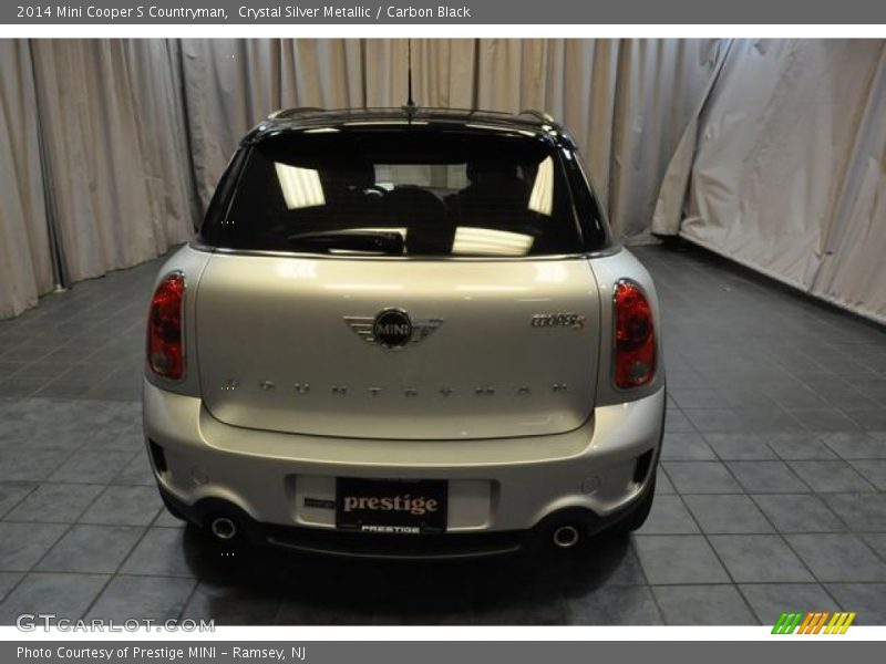 Crystal Silver Metallic / Carbon Black 2014 Mini Cooper S Countryman
