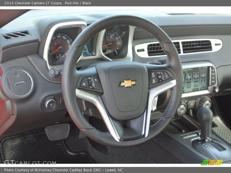 Red Hot / Black 2014 Chevrolet Camaro LT Coupe