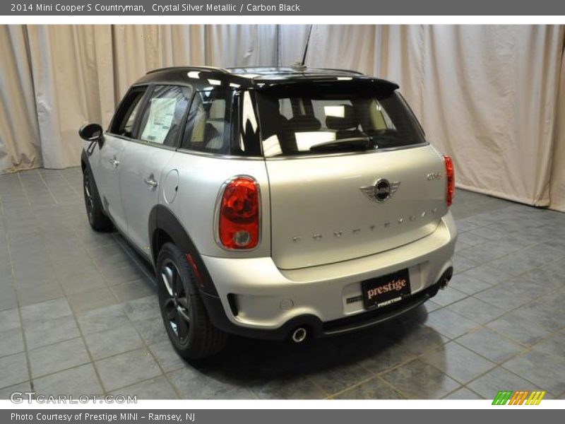 Crystal Silver Metallic / Carbon Black 2014 Mini Cooper S Countryman