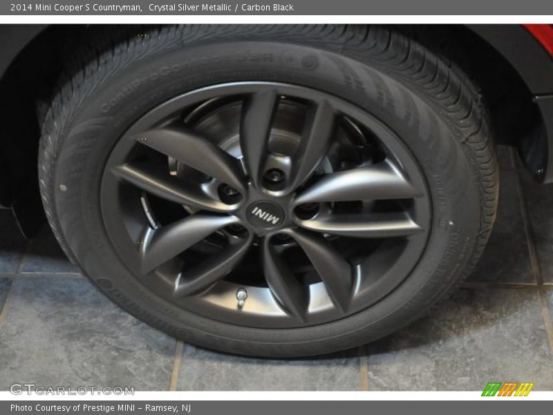 Crystal Silver Metallic / Carbon Black 2014 Mini Cooper S Countryman