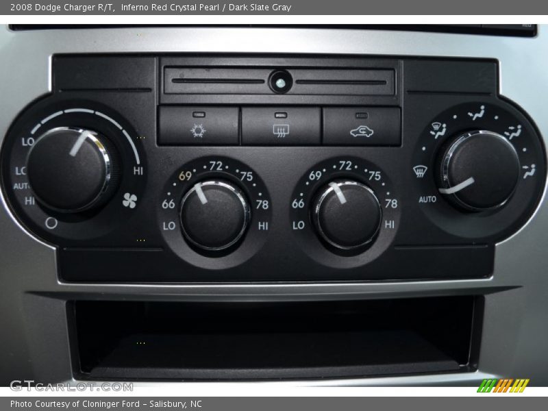 Inferno Red Crystal Pearl / Dark Slate Gray 2008 Dodge Charger R/T