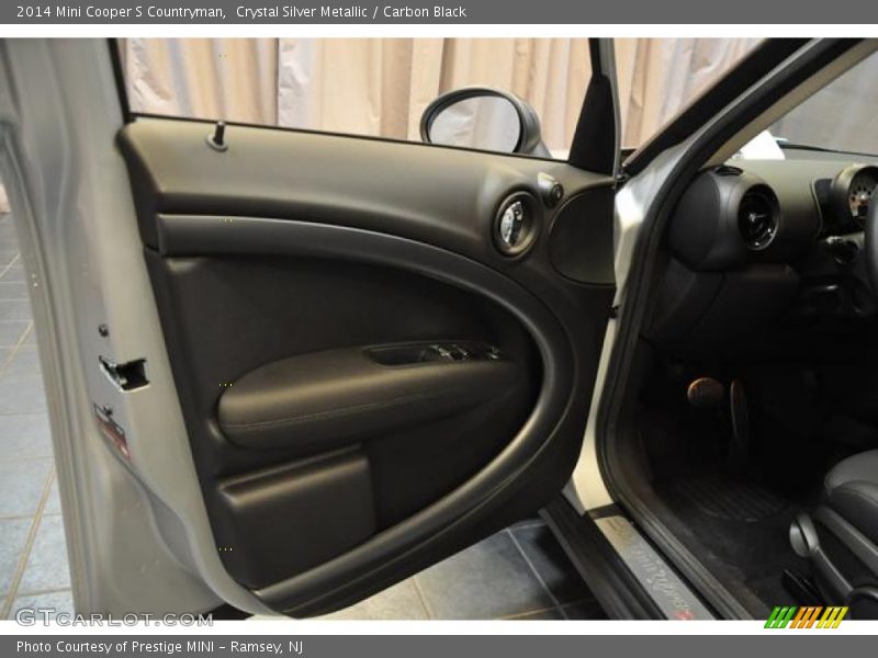 Crystal Silver Metallic / Carbon Black 2014 Mini Cooper S Countryman