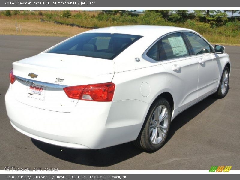 Summit White / Jet Black 2014 Chevrolet Impala LT