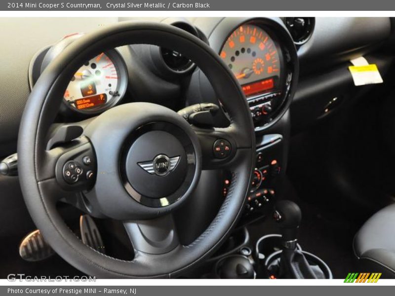 Crystal Silver Metallic / Carbon Black 2014 Mini Cooper S Countryman