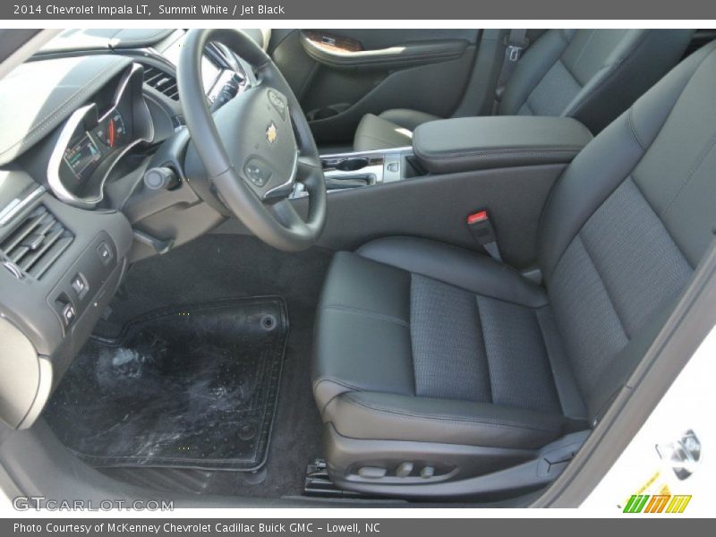 Summit White / Jet Black 2014 Chevrolet Impala LT
