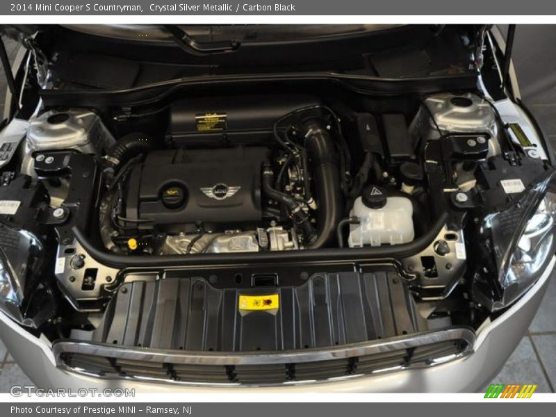 Crystal Silver Metallic / Carbon Black 2014 Mini Cooper S Countryman