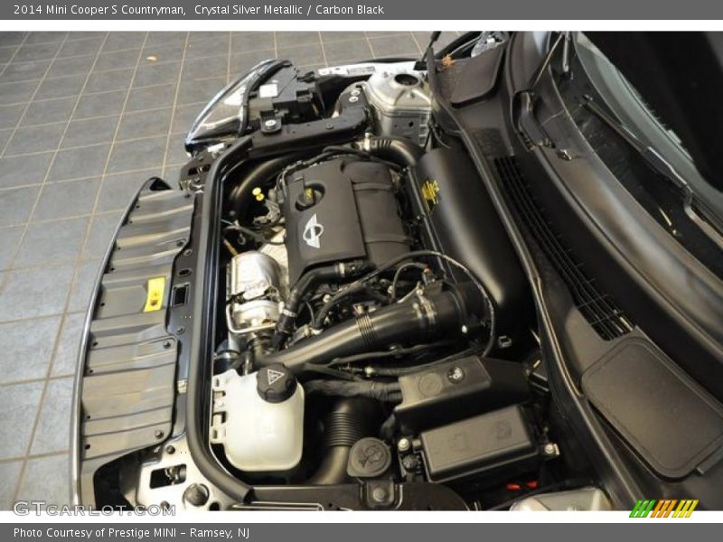 Crystal Silver Metallic / Carbon Black 2014 Mini Cooper S Countryman