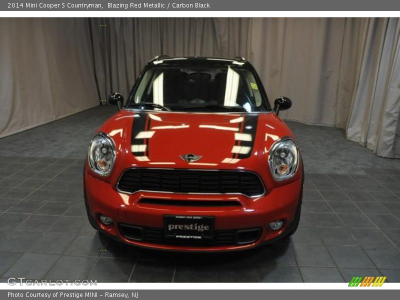 Blazing Red Metallic / Carbon Black 2014 Mini Cooper S Countryman