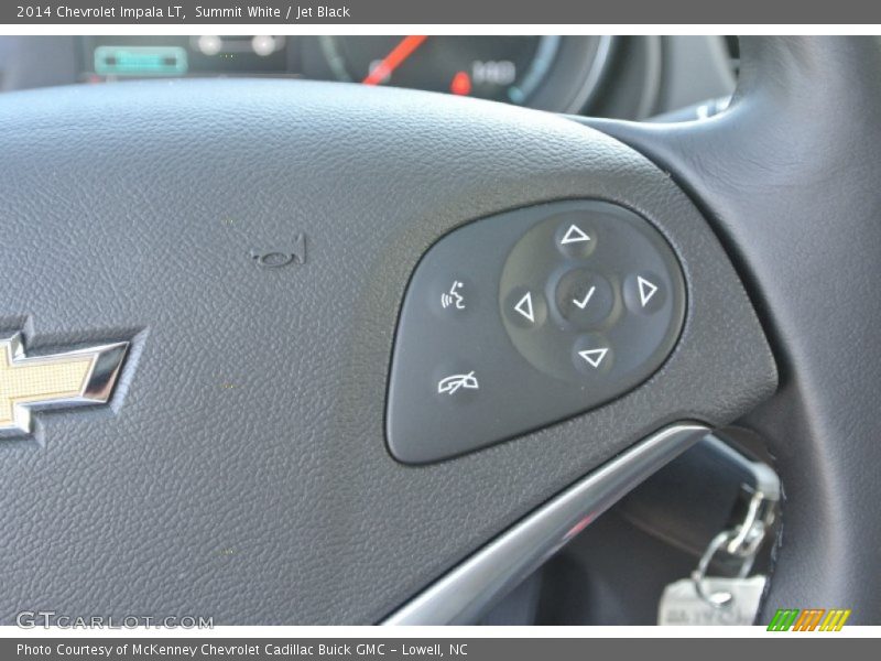 Summit White / Jet Black 2014 Chevrolet Impala LT