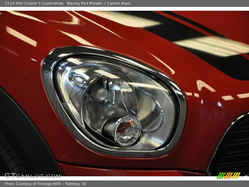Blazing Red Metallic / Carbon Black 2014 Mini Cooper S Countryman
