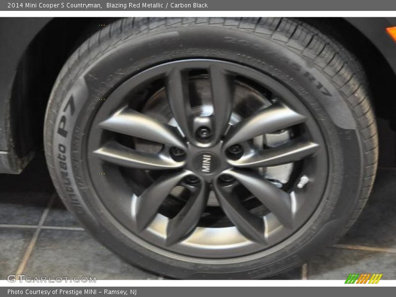 Blazing Red Metallic / Carbon Black 2014 Mini Cooper S Countryman