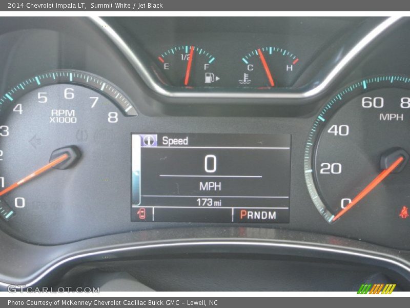 Summit White / Jet Black 2014 Chevrolet Impala LT