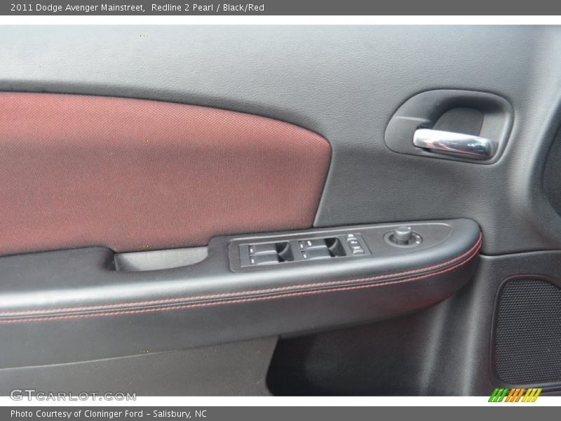 Redline 2 Pearl / Black/Red 2011 Dodge Avenger Mainstreet