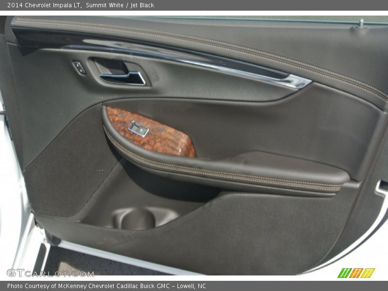 Summit White / Jet Black 2014 Chevrolet Impala LT