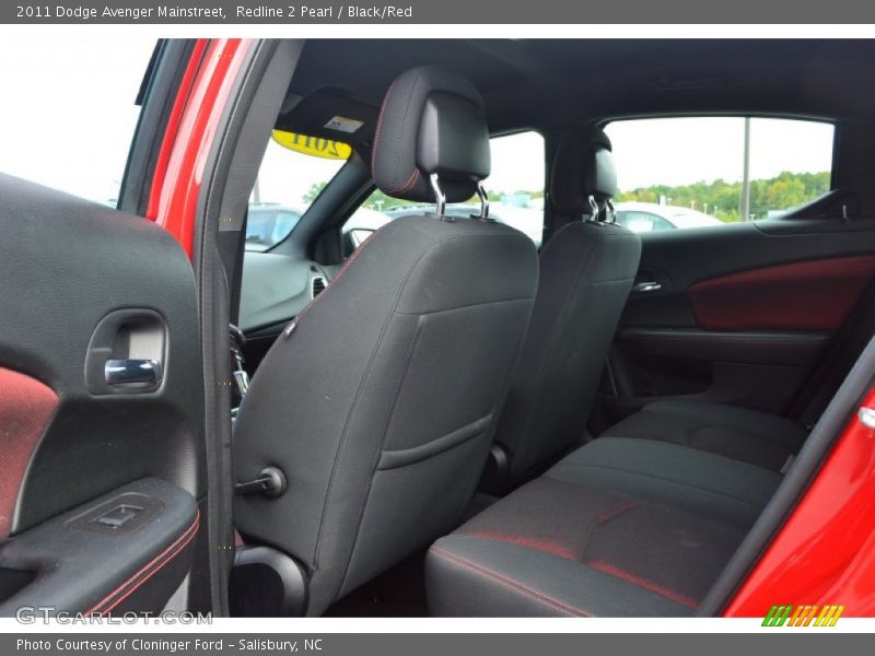 Redline 2 Pearl / Black/Red 2011 Dodge Avenger Mainstreet