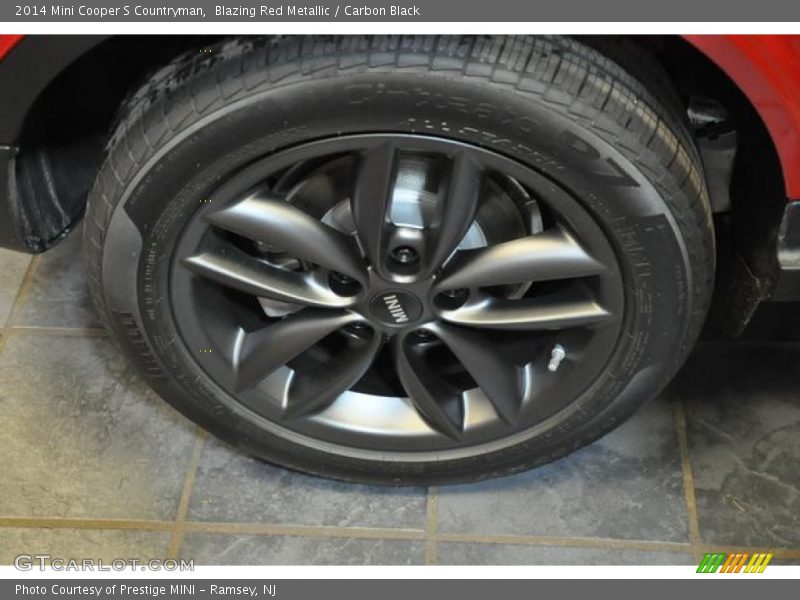 Blazing Red Metallic / Carbon Black 2014 Mini Cooper S Countryman