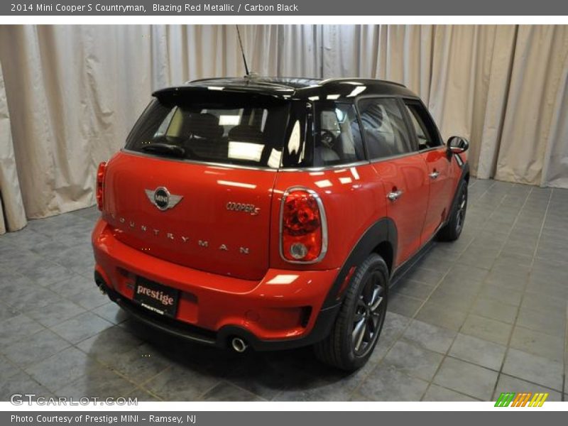 Blazing Red Metallic / Carbon Black 2014 Mini Cooper S Countryman