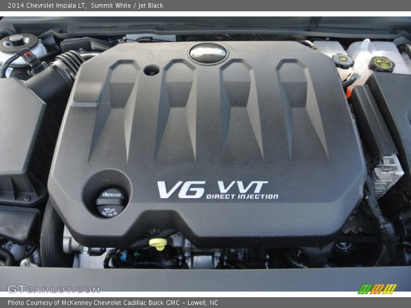 Summit White / Jet Black 2014 Chevrolet Impala LT