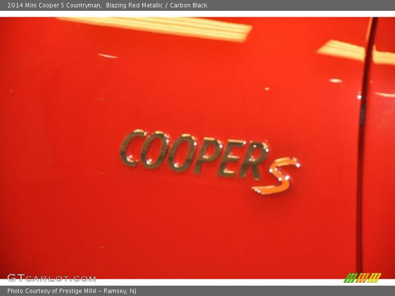 Blazing Red Metallic / Carbon Black 2014 Mini Cooper S Countryman