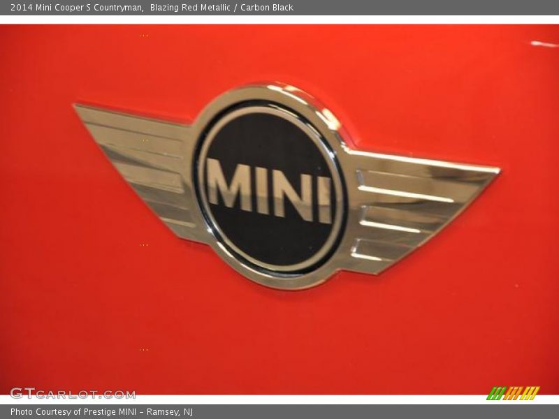 Blazing Red Metallic / Carbon Black 2014 Mini Cooper S Countryman