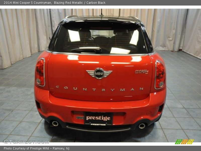 Blazing Red Metallic / Carbon Black 2014 Mini Cooper S Countryman