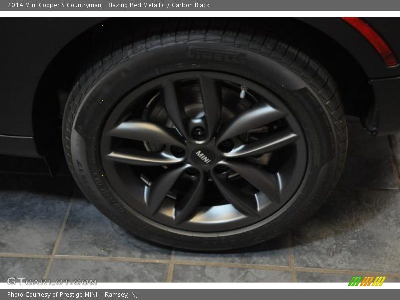 Blazing Red Metallic / Carbon Black 2014 Mini Cooper S Countryman