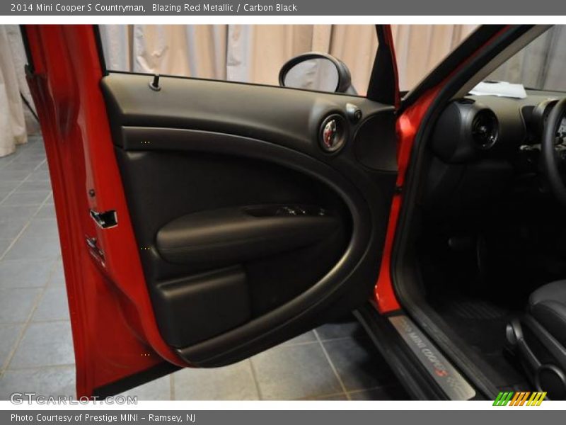 Blazing Red Metallic / Carbon Black 2014 Mini Cooper S Countryman