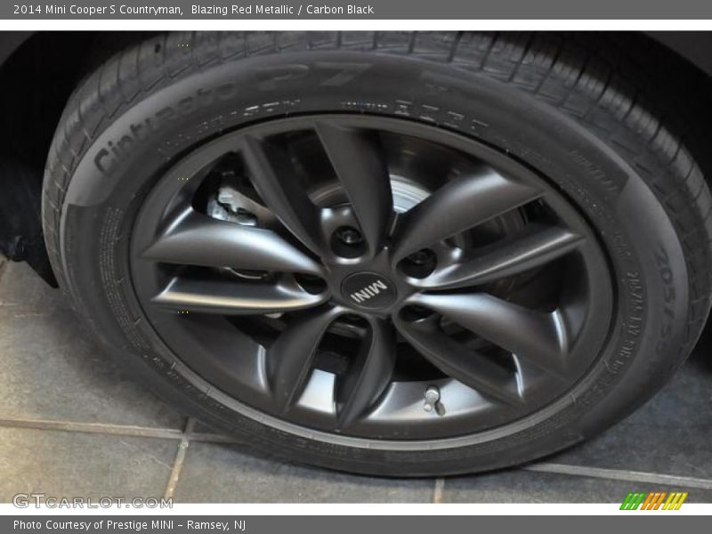Blazing Red Metallic / Carbon Black 2014 Mini Cooper S Countryman