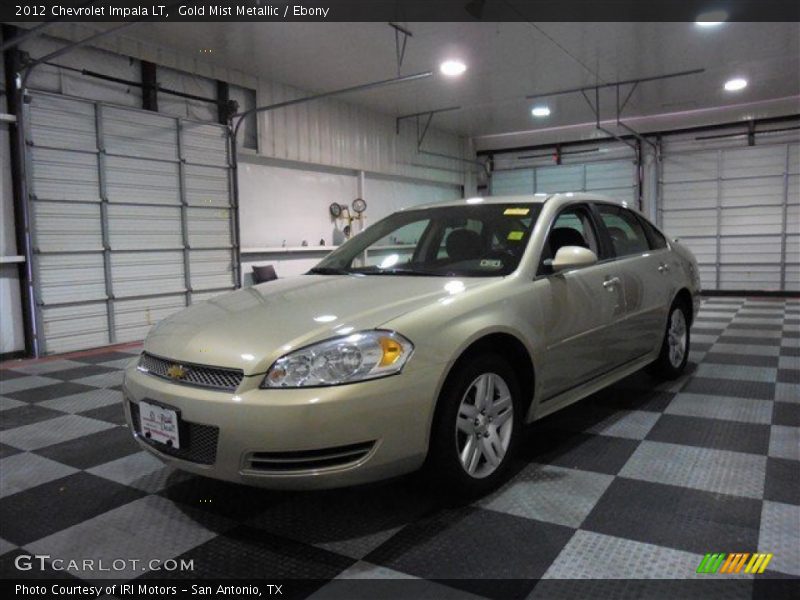 Gold Mist Metallic / Ebony 2012 Chevrolet Impala LT