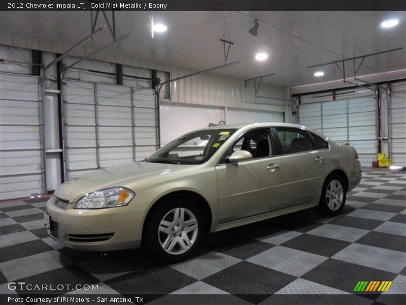 Gold Mist Metallic / Ebony 2012 Chevrolet Impala LT