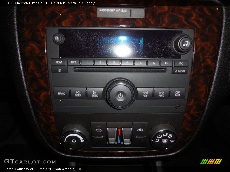 Gold Mist Metallic / Ebony 2012 Chevrolet Impala LT