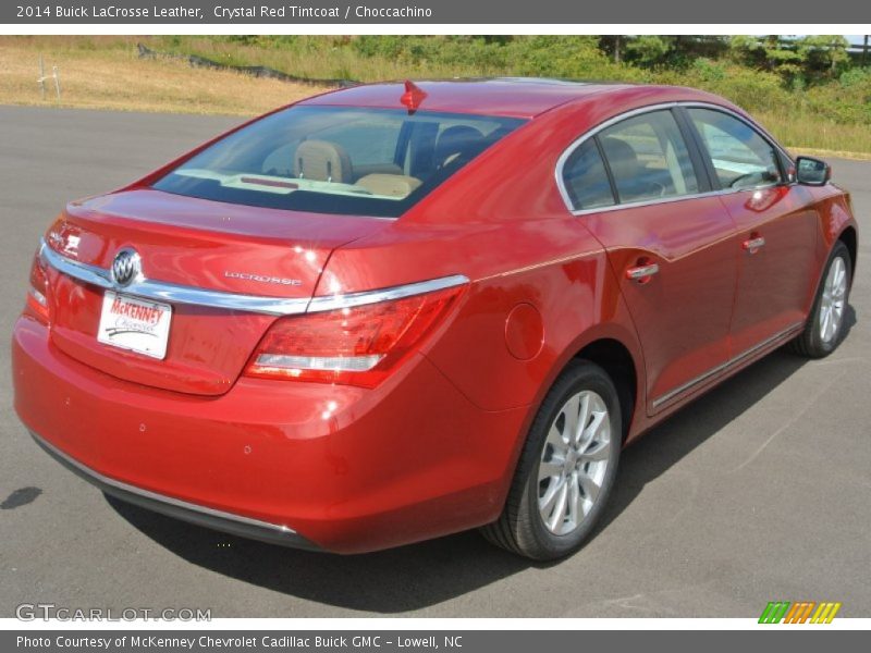 Crystal Red Tintcoat / Choccachino 2014 Buick LaCrosse Leather
