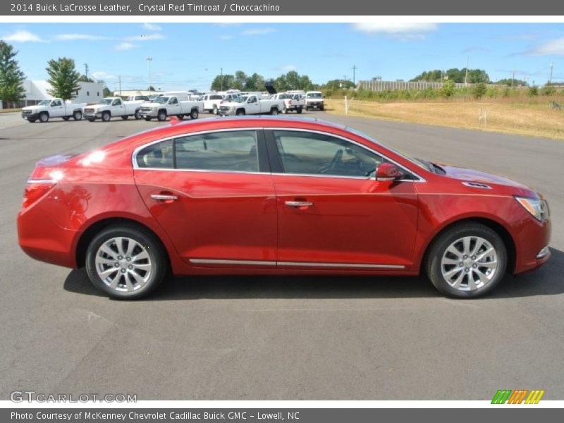  2014 LaCrosse Leather Crystal Red Tintcoat