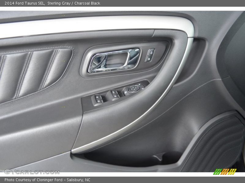 Sterling Gray / Charcoal Black 2014 Ford Taurus SEL