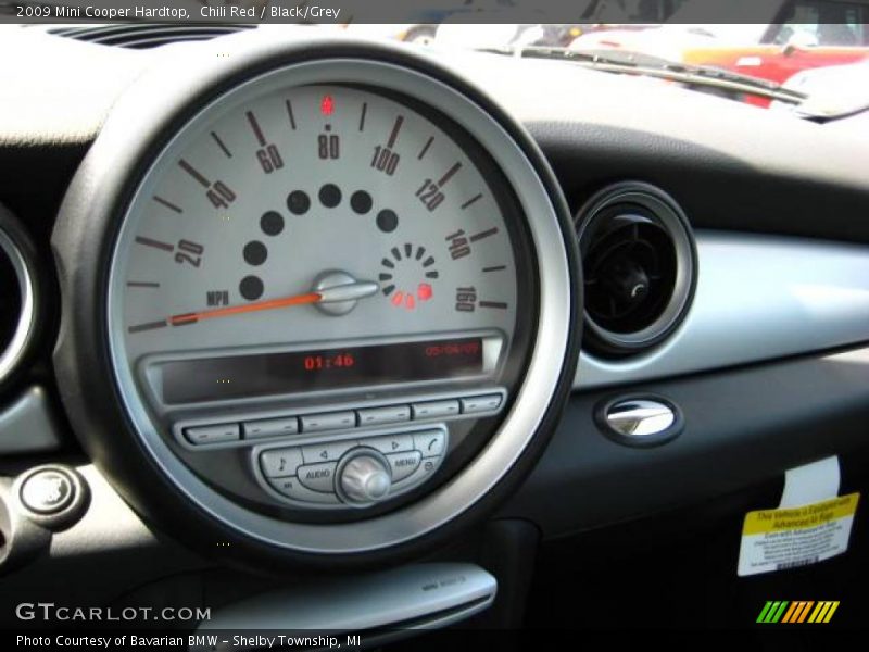 Chili Red / Black/Grey 2009 Mini Cooper Hardtop
