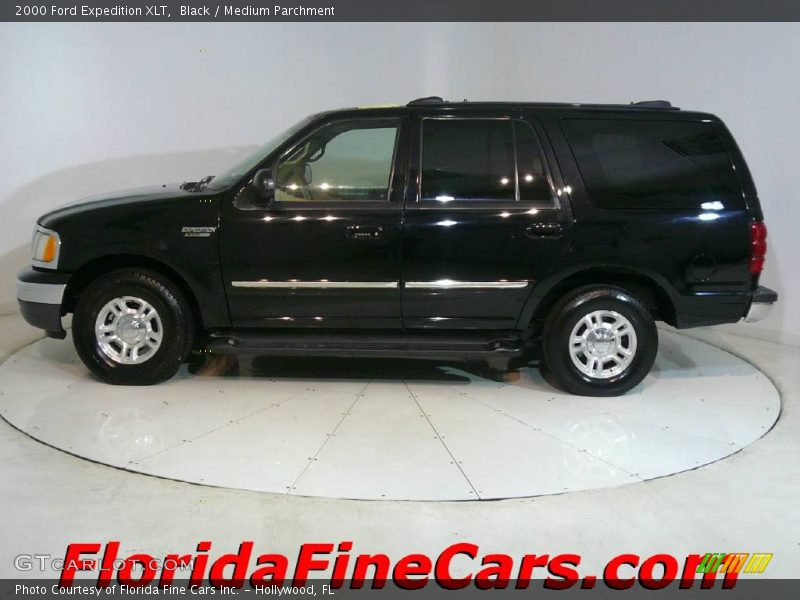 Black / Medium Parchment 2000 Ford Expedition XLT