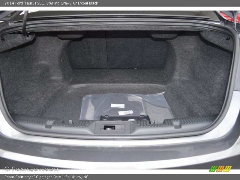 Sterling Gray / Charcoal Black 2014 Ford Taurus SEL