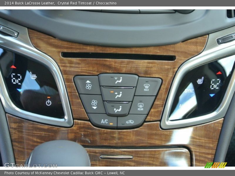 Controls of 2014 LaCrosse Leather