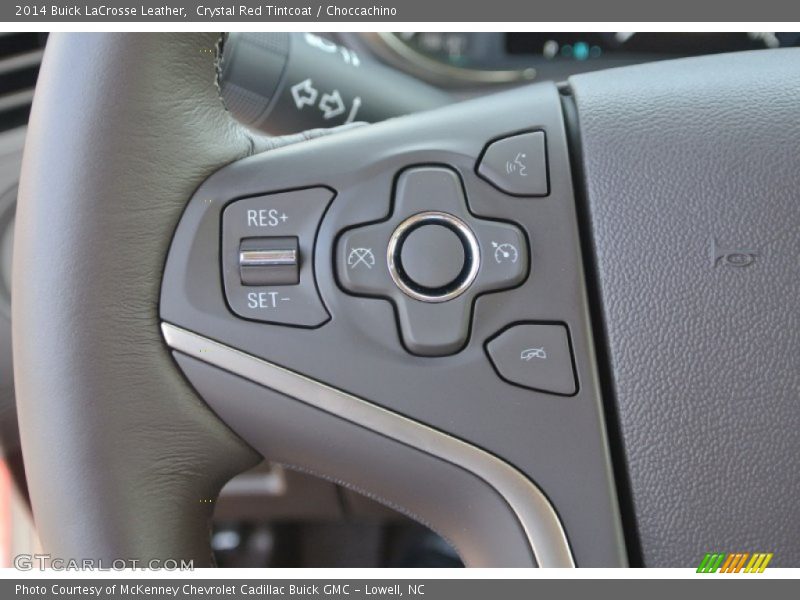 Controls of 2014 LaCrosse Leather
