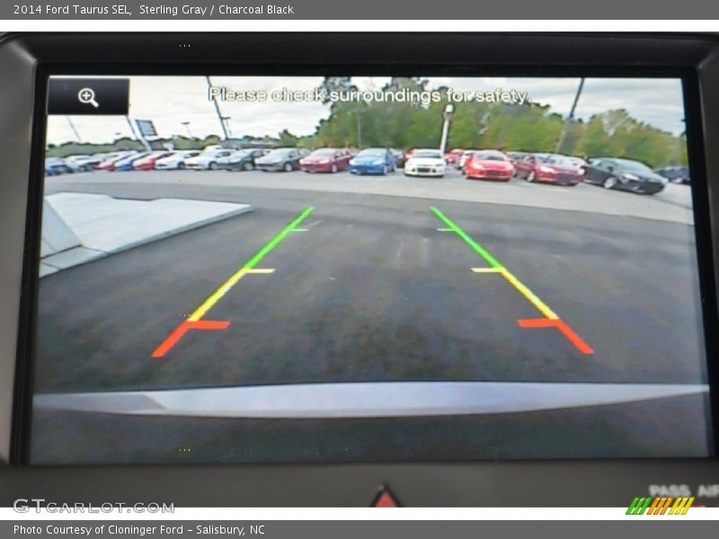 Sterling Gray / Charcoal Black 2014 Ford Taurus SEL