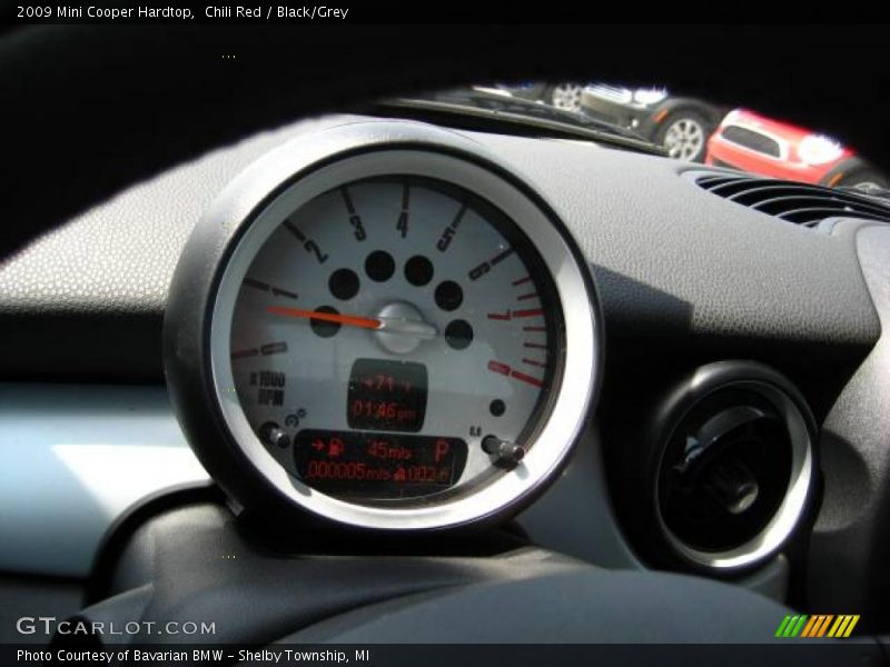 Chili Red / Black/Grey 2009 Mini Cooper Hardtop