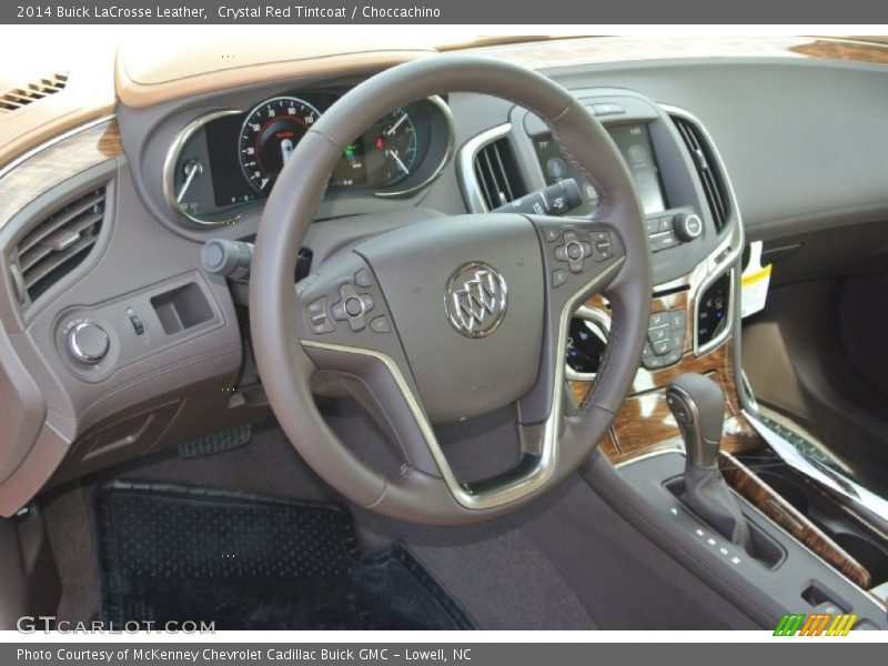  2014 LaCrosse Leather Steering Wheel