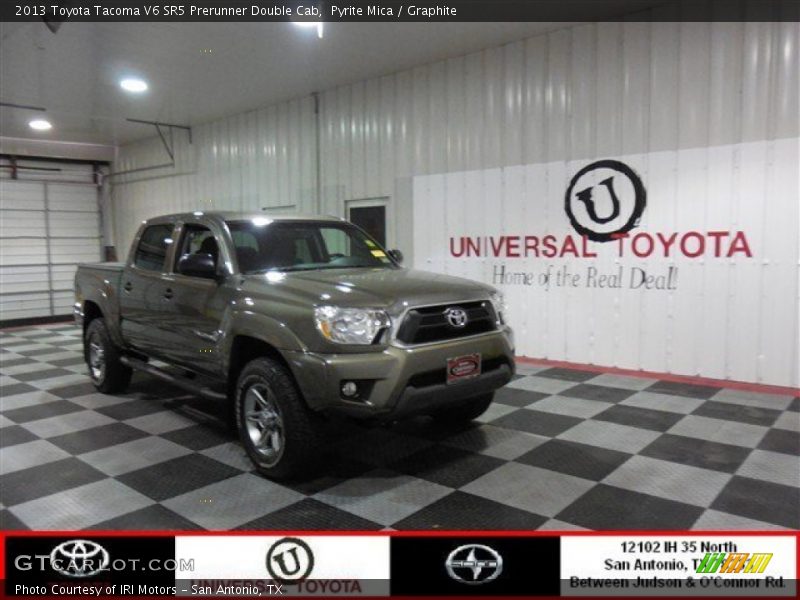Pyrite Mica / Graphite 2013 Toyota Tacoma V6 SR5 Prerunner Double Cab