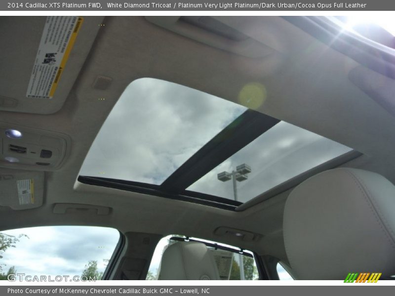 Sunroof of 2014 XTS Platinum FWD
