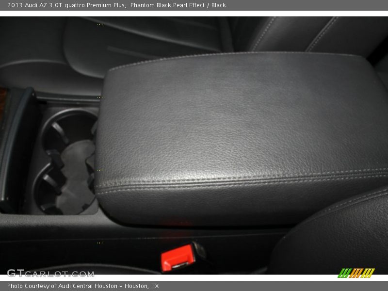 Phantom Black Pearl Effect / Black 2013 Audi A7 3.0T quattro Premium Plus