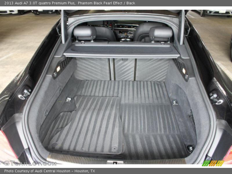 Phantom Black Pearl Effect / Black 2013 Audi A7 3.0T quattro Premium Plus