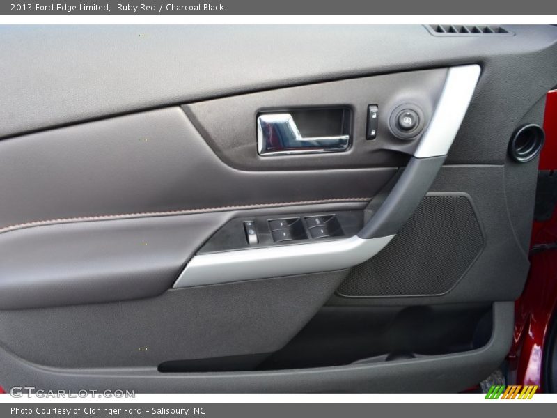 Ruby Red / Charcoal Black 2013 Ford Edge Limited