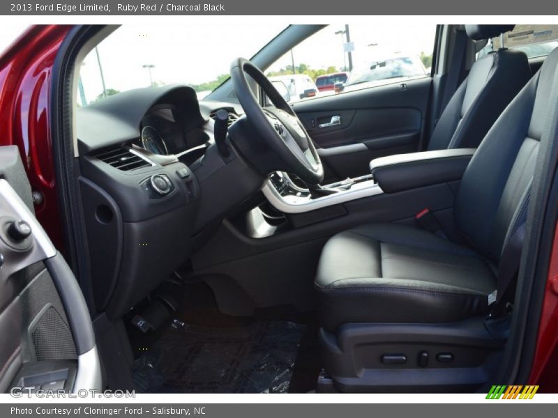 Ruby Red / Charcoal Black 2013 Ford Edge Limited