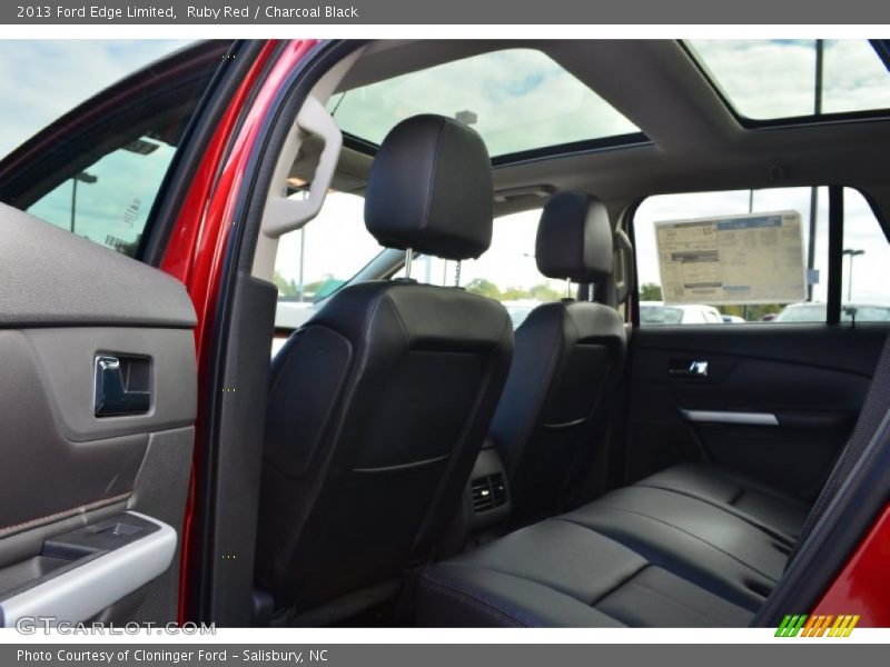Ruby Red / Charcoal Black 2013 Ford Edge Limited